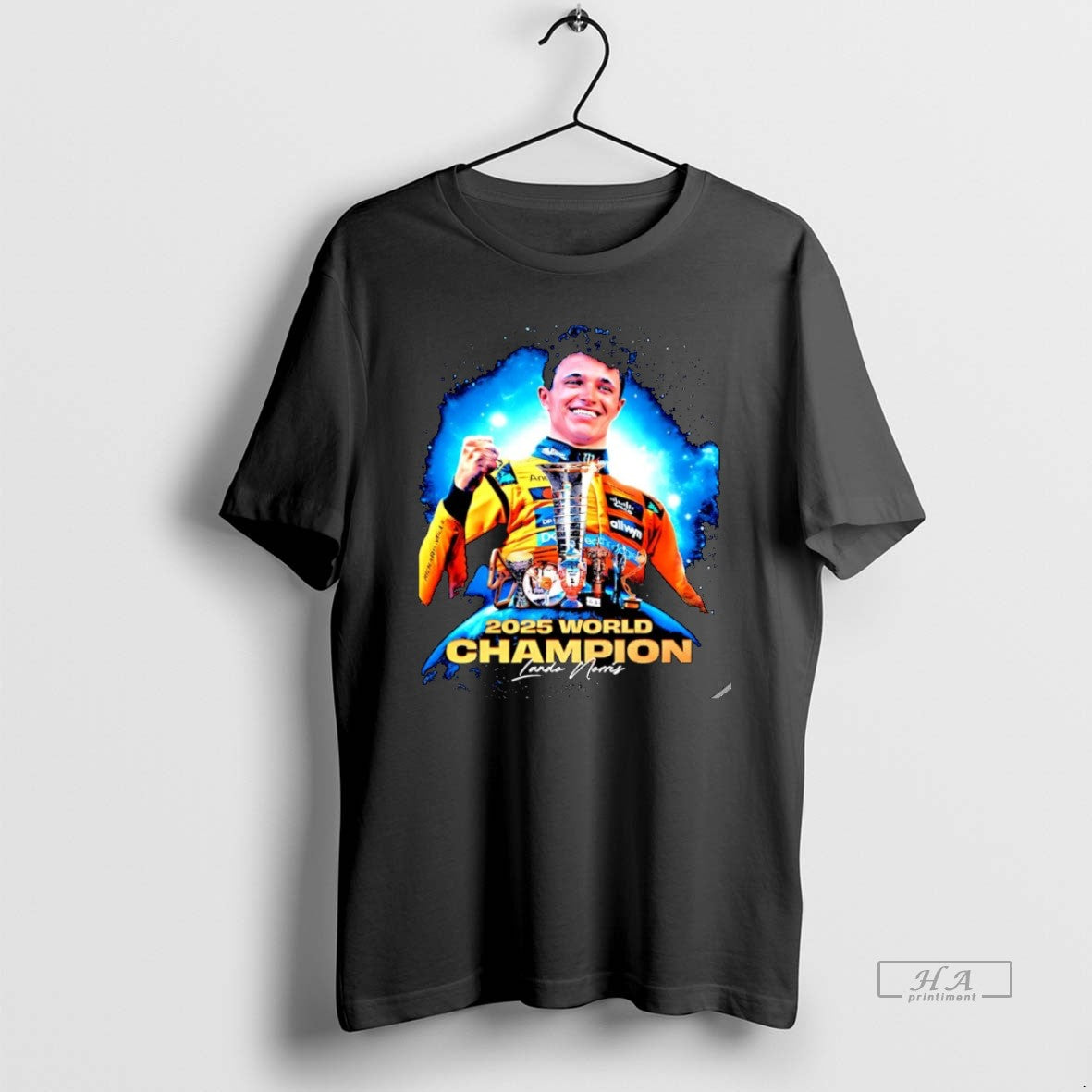 Official Lando Norris 2025 World Champion Signature Christmas T-Shirts, Hoodie, Sweatshirt | AU01DripNestTees.com