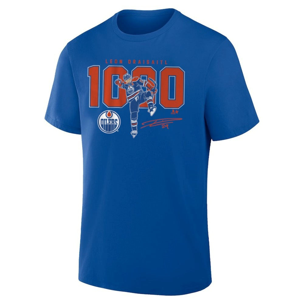 Leon Draisaitl 1,000 Career NHL Points Shirt