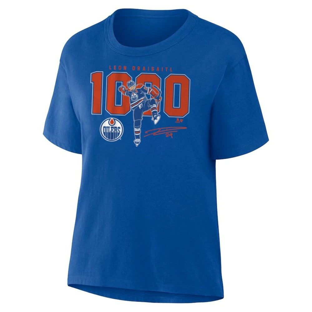 Leon Draisaitl 1,000 Career NHL Points Shirt