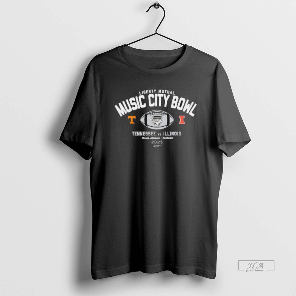 Official Liberty Mutual Music City Bowl 2025 Tennessee Volunteers Vs Illinois Fighting Illini T-Shirts, Hoodie, Sweatshirt