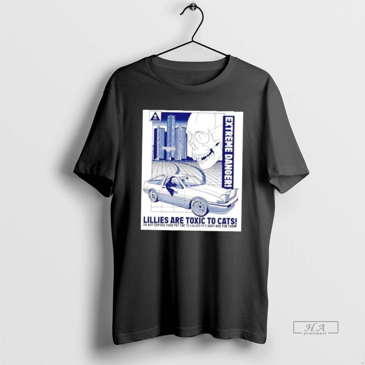 Official Lillies Are Toxic To Cats Extreme Danger Skull T-Shirts, Hoodie, Sweatshirt | AU01DripNestTees.com