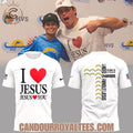 Los Angeles Chargers I Love Jesus Shirt