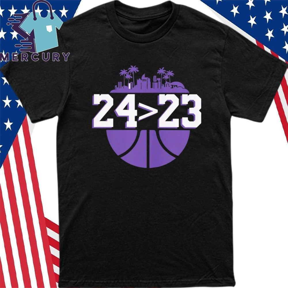 Los Angeles Lakers 24 Over 23 Shirt