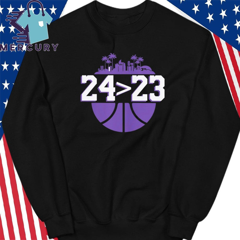 Los Angeles Lakers 24 Over 23 Shirt