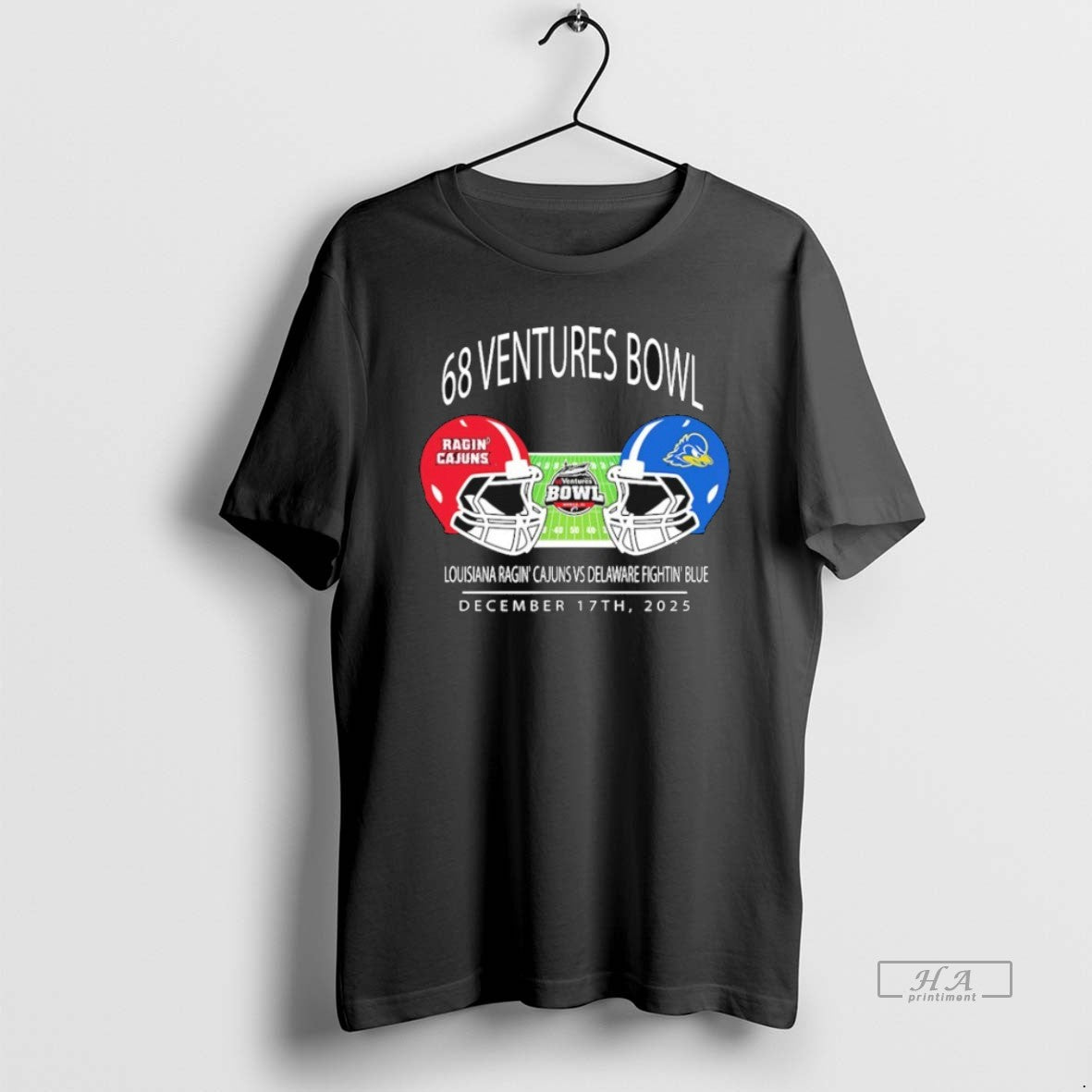 Official Louisiana Ragin Cajuns Football Vs Delaware Fightin Blue Hens Football 68 Ventures Bowl At T-Shirts, Hoodie,...