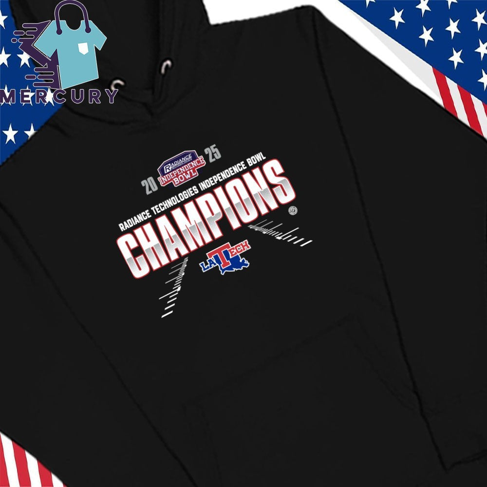 Louisiana Tech Bulldogs 2025 Radiance Technologies Independence Bowl Champions Shirt