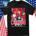 Louisville Cardinals 2025 Bush’s Boca Raton Bowl Champions Mascot Shirt
