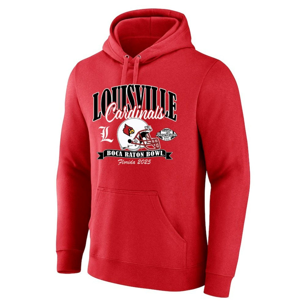 Louisville Cardinals Football 2025 Boca Raton Bowl Helmet Shirt