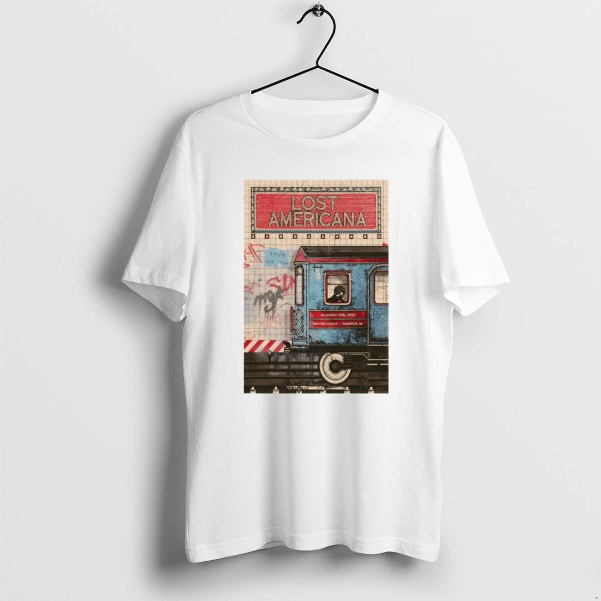 Official Mkg Lost Americana Tour Brooklyn On Dec 13 2025 T-Shirts, Hoodie, Sweatshirt | AU01DripNestTees.com