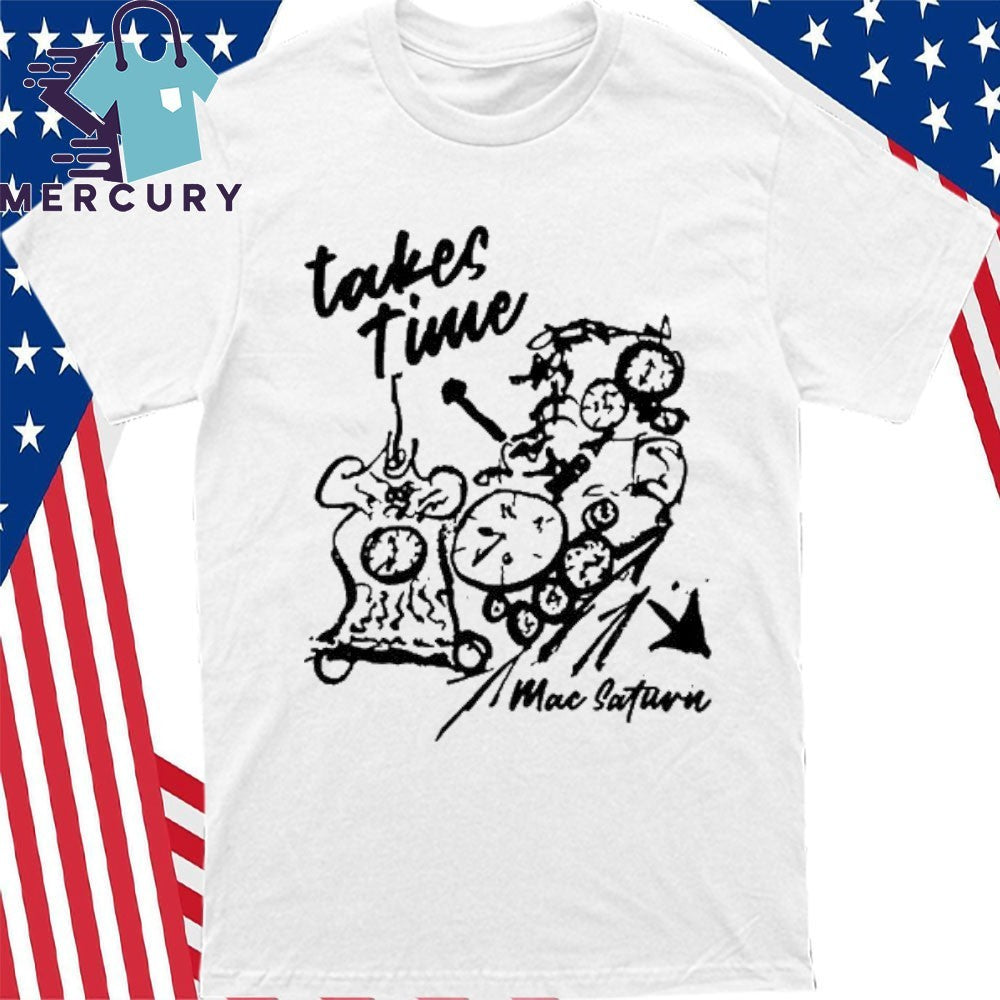 Mac Saturn Takes Time Shirt
