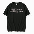 Official Make Maga America First Text Tee T Shirts Jpg