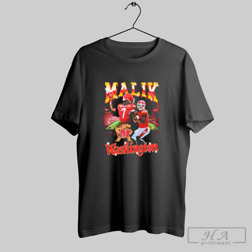 Official Malik Washington Maryland Terrapins Ncaa Vintage