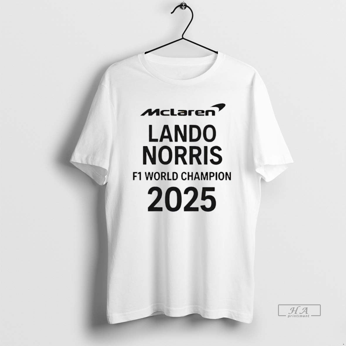 Official Mclaren Lando Norris F1 World Champion 2025 T-Shirts, Hoodie, Sweatshirt | AU01DripNestTees.com