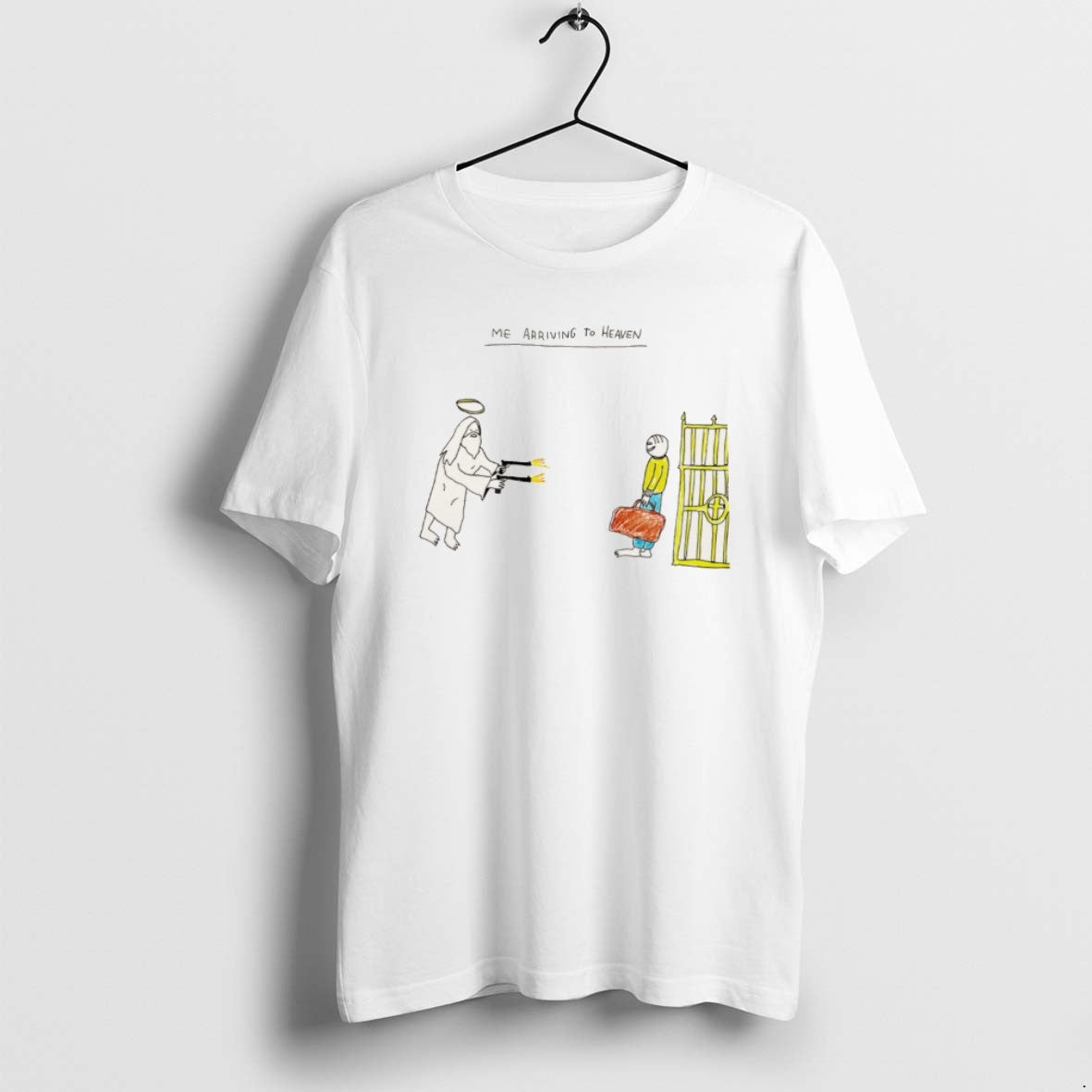 Official Me Arriving To Heaven Paint Christmas T-Shirts, Hoodie, Sweatshirt | AU01DripNestTees.com