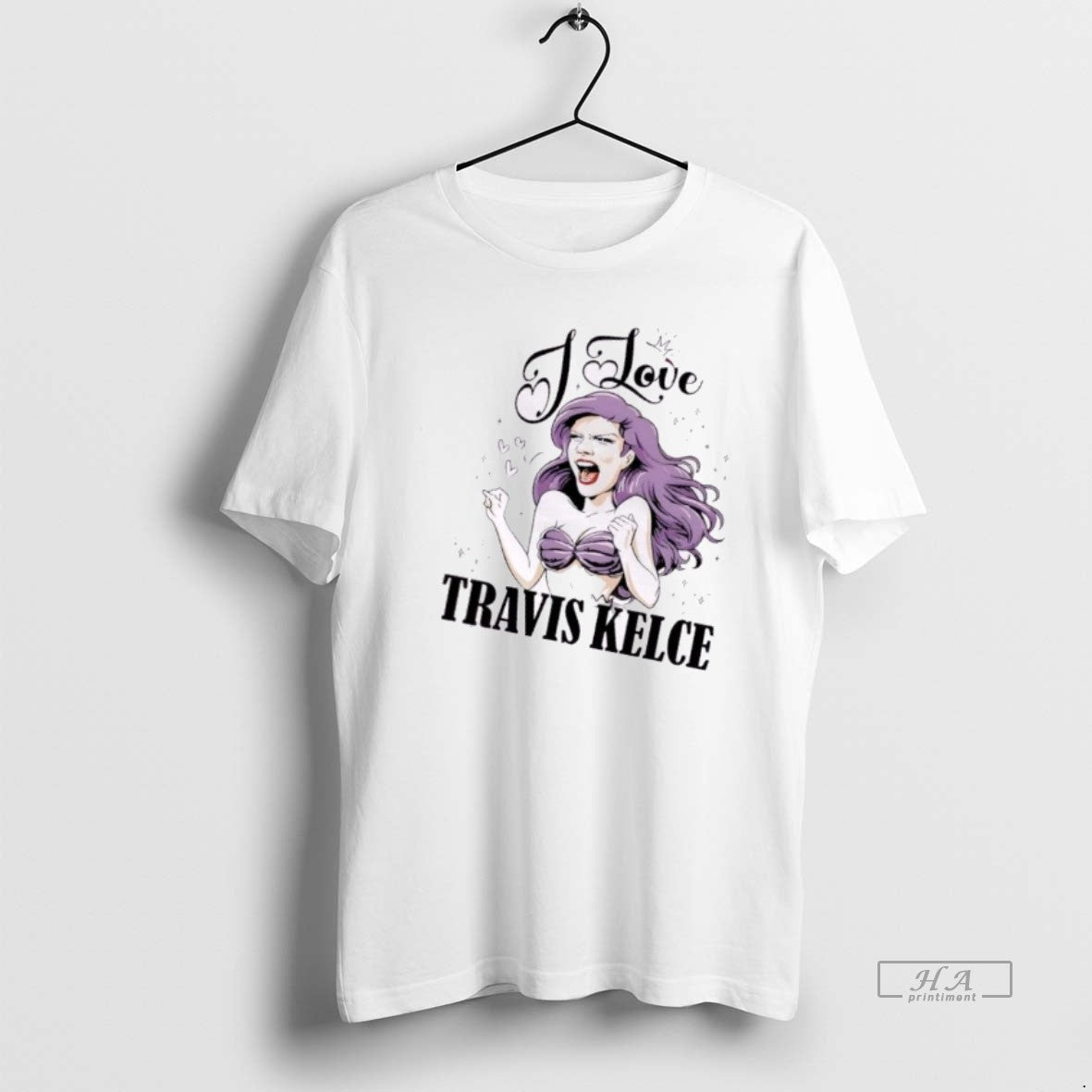 Official Mermaid I Love Travis Kelce T-Shirts, Hoodie, Sweatshirt | AU01DripNestTees.com
