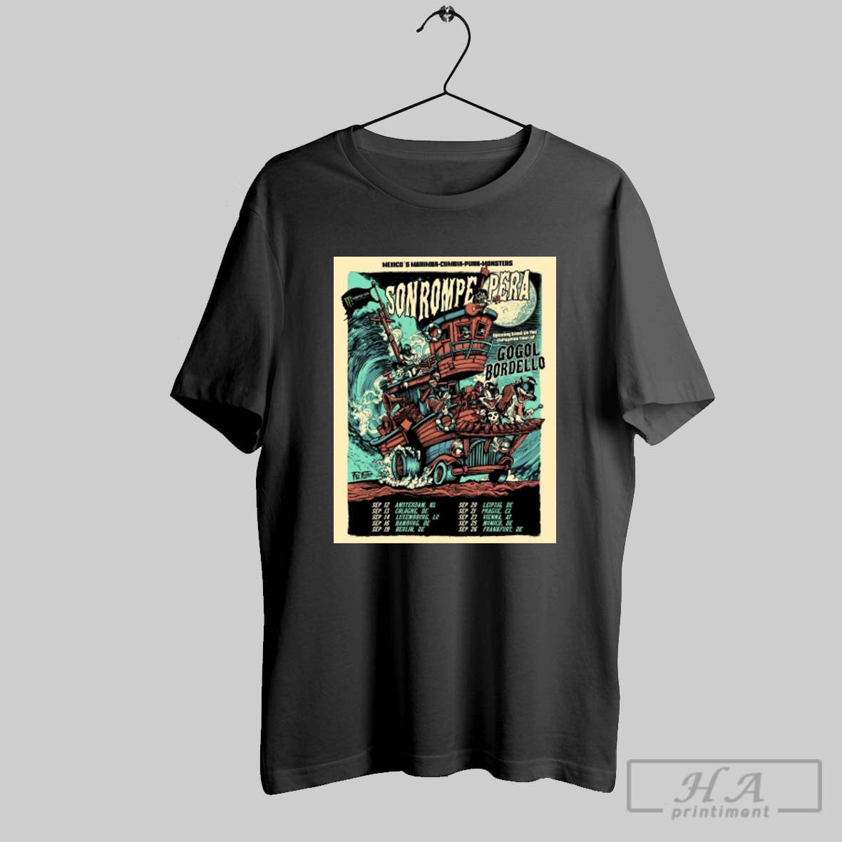 Official Mexicos Marimba Cumbia Punk Monsters Son Rompe Pera Live Show September 12 26 2025