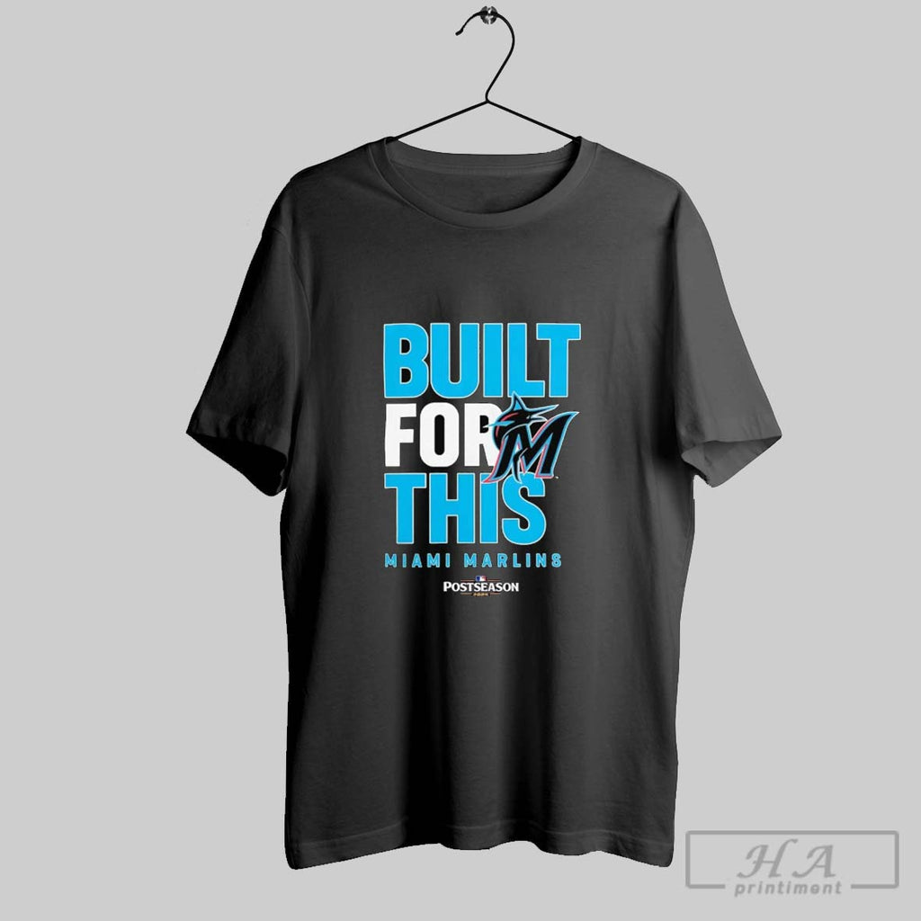 Official Miami Marlins Built For This October 2025 Postseason