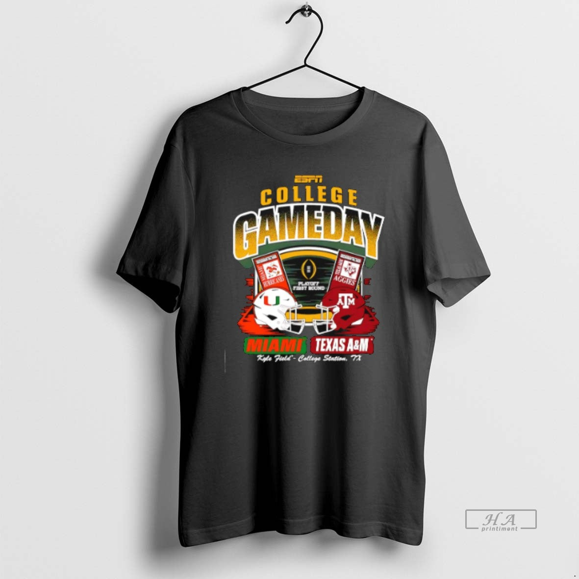 Official Miami Vs Texas 2025 26 Cfp Playoff First Round Ticket Helmets T-Shirts, Hoodie, Sweatshirt | AU01DripNestTees.com
