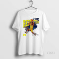 Official Michigan Basketball Morez Johnson Jr The Rezolution Caricature T-Shirts, Hoodie, Sweatshirt | AU01DripNestTees.com