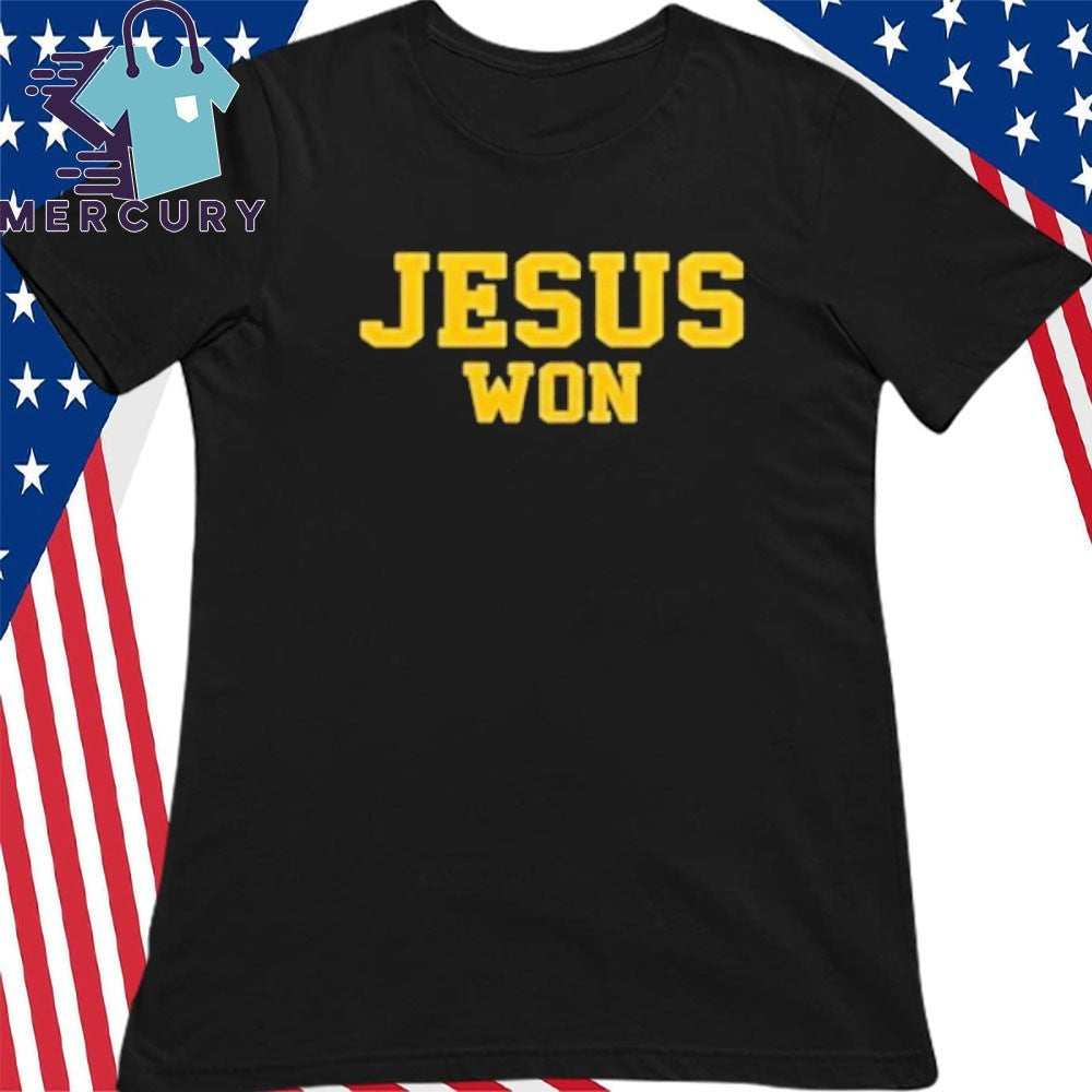 Michigan Coaches Jesus Won Shirt