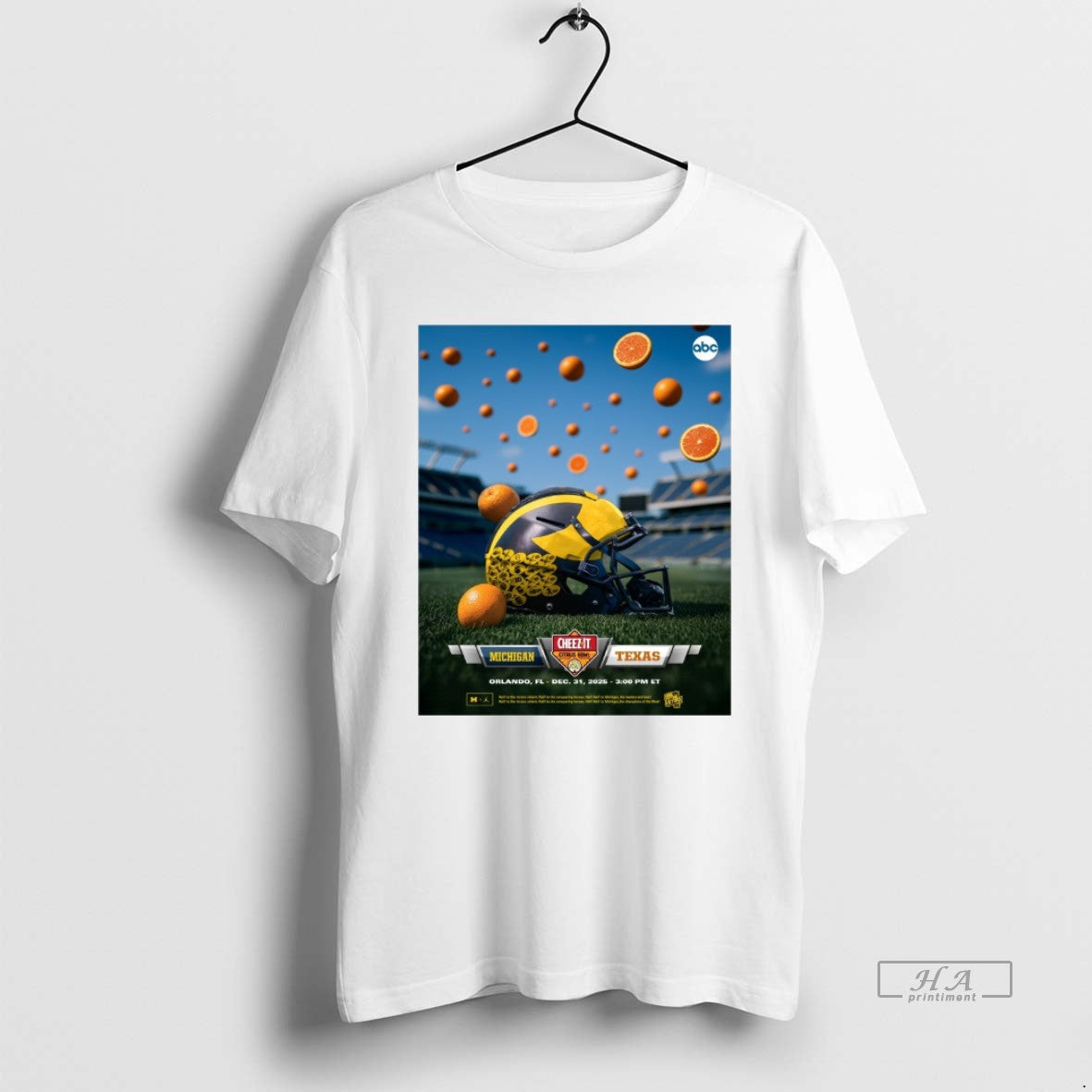Official Michigan Wolverines Vs Texas Longhorns Cheez It Citrus Bowl December 31 2025 T-Shirts, Hoodie, Sweatshirt