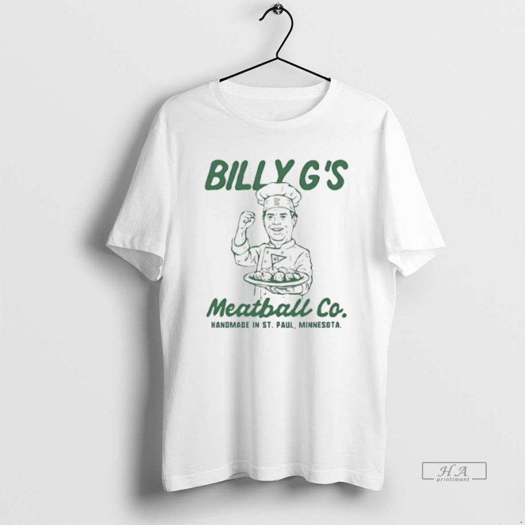 Official Minnesota Wild Billy Gs Meatball Co T-Shirts, Hoodie, Sweatshirt | AU01DripNestTees.com