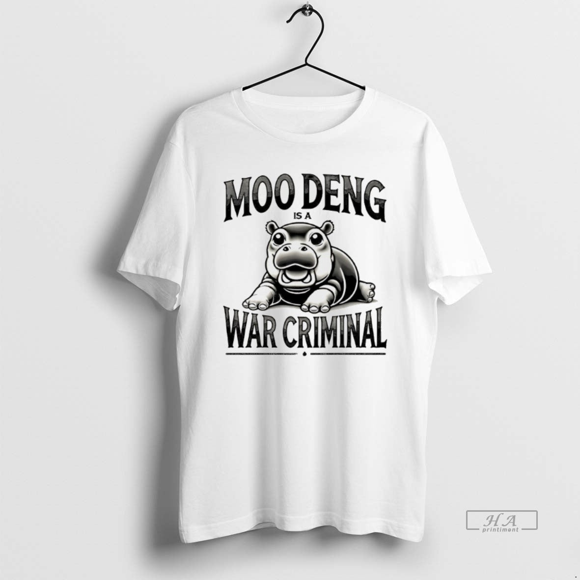 Official Moo Deng Is A War Criminal T-Shirts, Hoodie, Sweatshirt | AU01DripNestTees.com