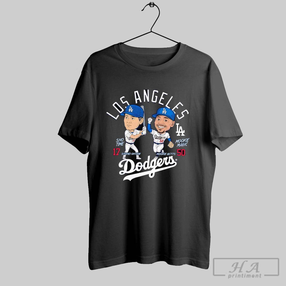 Official Mookie Betts And Shohei Ohtani Player Duo Los Angeles Dodgers