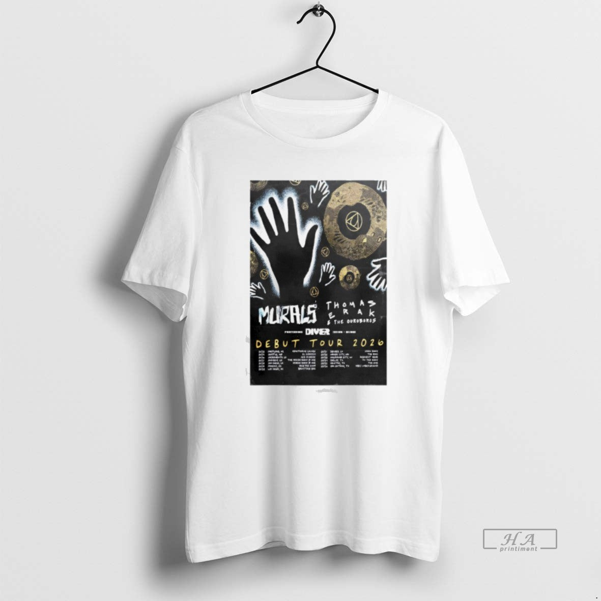 Official Murals Debut Tour 2026 T-Shirts, Hoodie, Sweatshirt | AU01DripNestTees.com