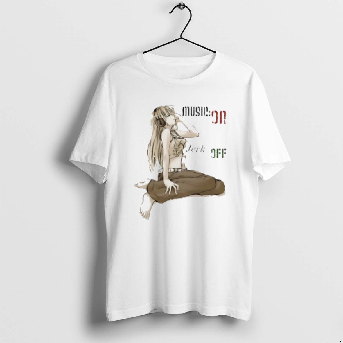 Official Music On Jerk Off Anime T-Shirts, Hoodie, Sweatshirt | AU01DripNestTees.com