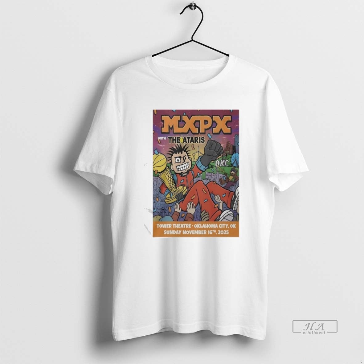Official Mxpx With The Ataris Oklahoma City Ok November 16 2025 T-Shirts, Hoodie, Sweatshirt | AU01DripNestTees.com