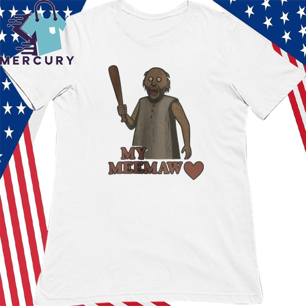 My Meemaw Horror Granny Shirt