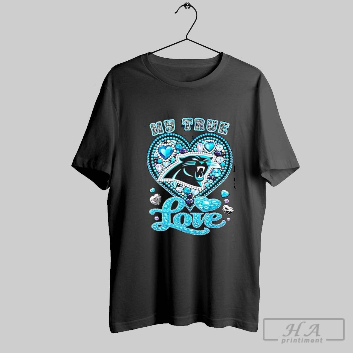Official My True Love Carolina Panthers Twinkle Shirt Hoodie Sweater Longsleeve And V Neck