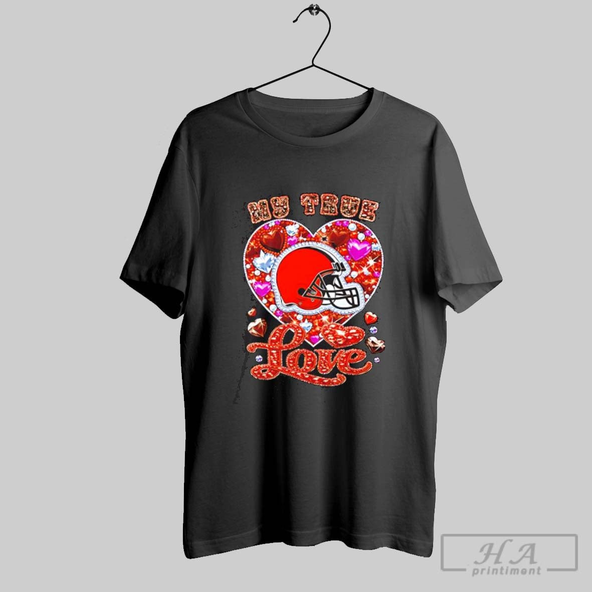 Official My True Love Cleveland Browns Twinkle Shirt Hoodie Sweater Longsleeve And V Neck
