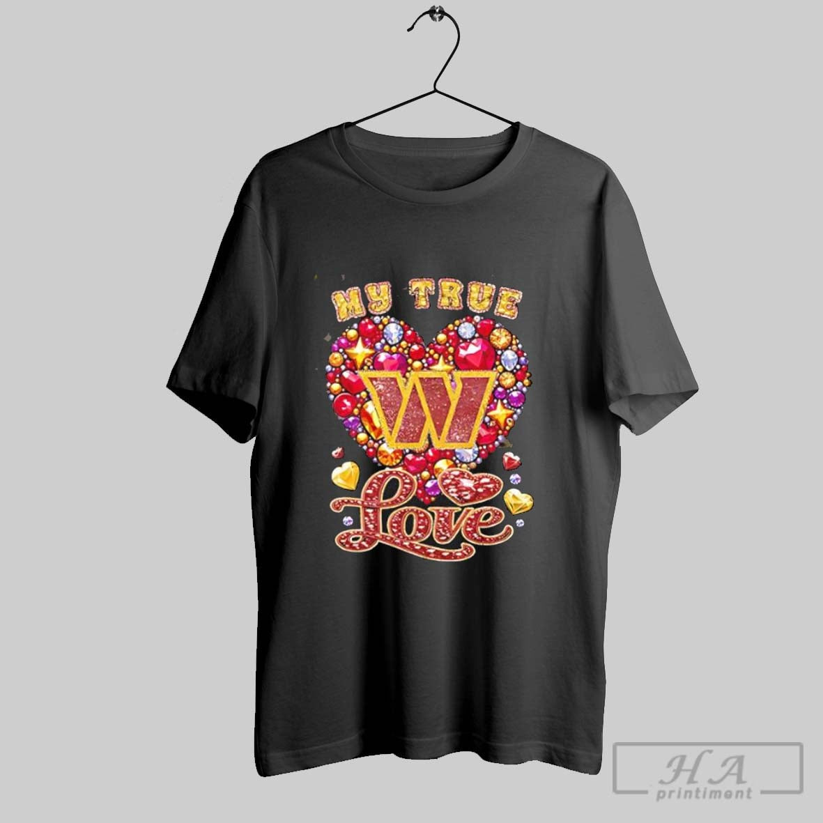 Official My True Love Washington Commanders Twinkle Shirt Hoodie Sweater Longsleeve And V Neck