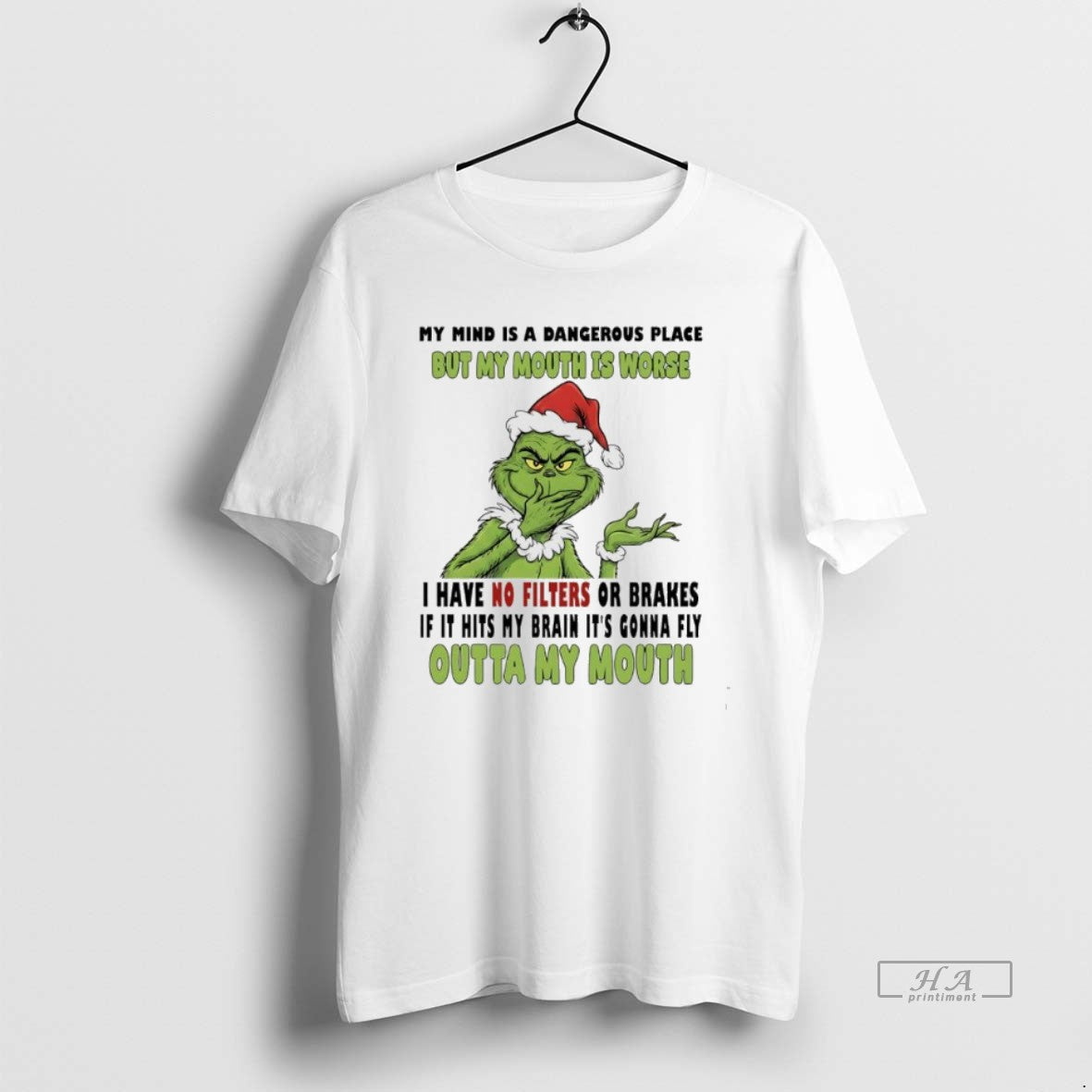 Official My Mind Is A Dangerous Place But My Mouth Is Worse I Have No T-Shirts, Hoodie, Sweatshirt | AU01DripNestTees.com