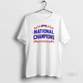 Official Naia 2025 2026 National Champions Raise The Red Banner T-Shirts, Hoodie, Sweatshirt | AU01DripNestTees.com