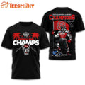 NC State Wolfpack NCAA Union Home Mortgage Gasparilla Bowl Champions 2025 Mascot Two Sided Shirt