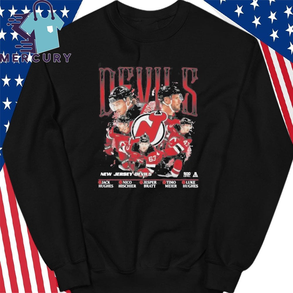 NHL New Jersey Devils 5 Stars Shirt