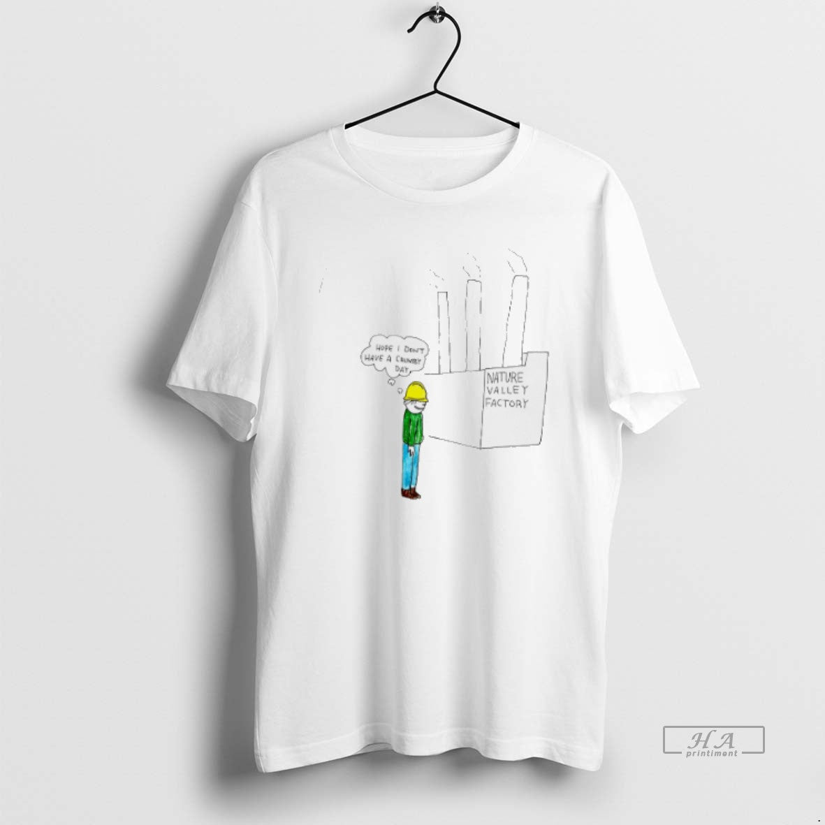 Official Nature Valley Factory Hope I Dont Have A Crumby Day Paint T-Shirts, Hoodie, Sweatshirt | AU01DripNestTees.com
