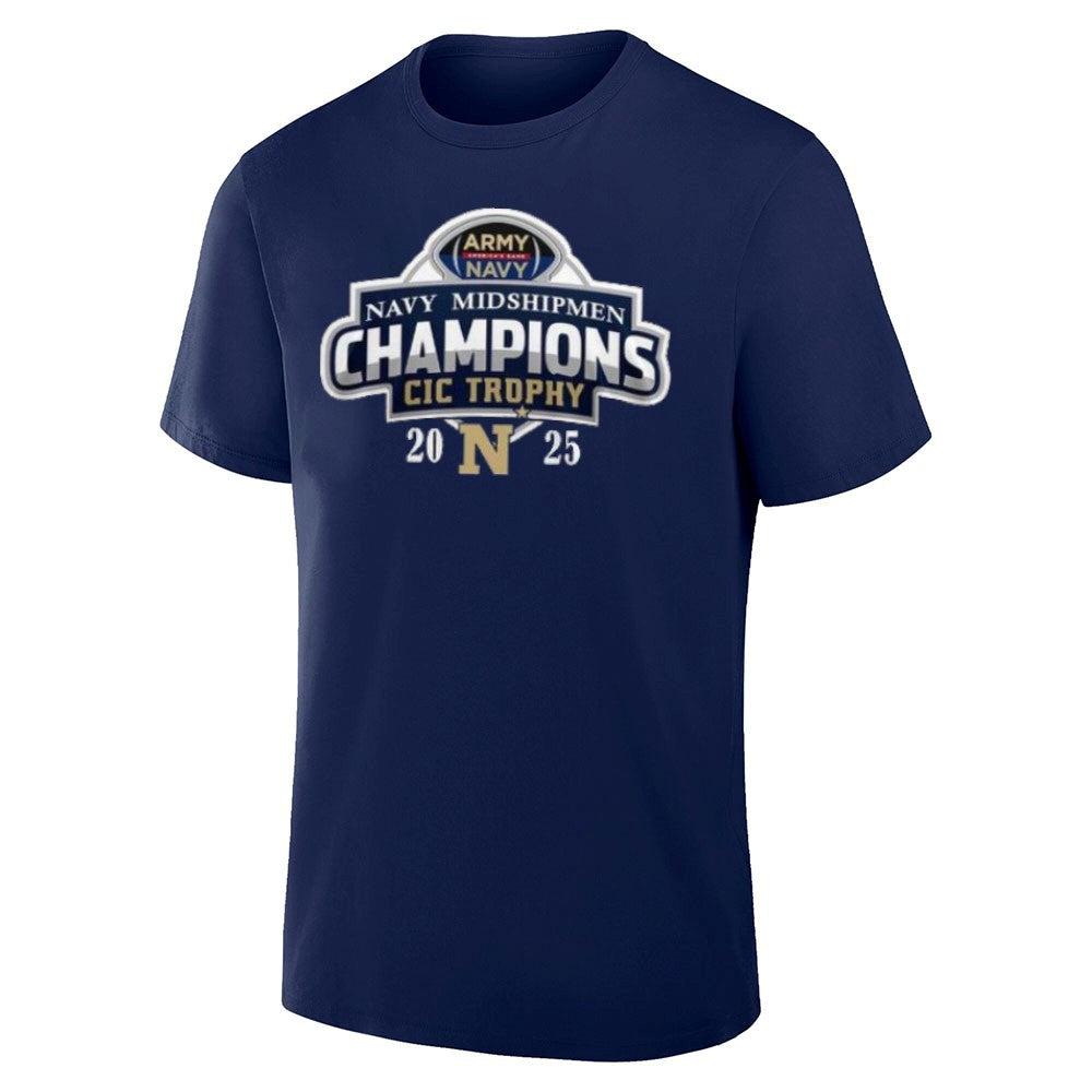 Navy Midshipmen 2025 Commander-in-Chief’s Trophy Champions Shirt