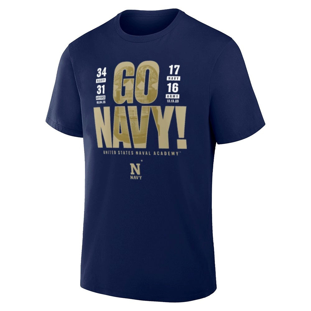 Navy Midshipmen Victory 17-16 Army Black Knights 2025 Go Navy Shirt