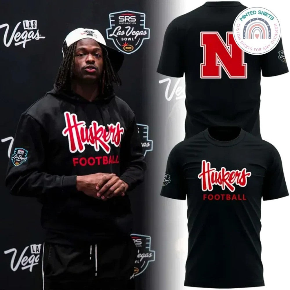 Nebraska Cornhuskers football Las Vegas Bowl Shirt