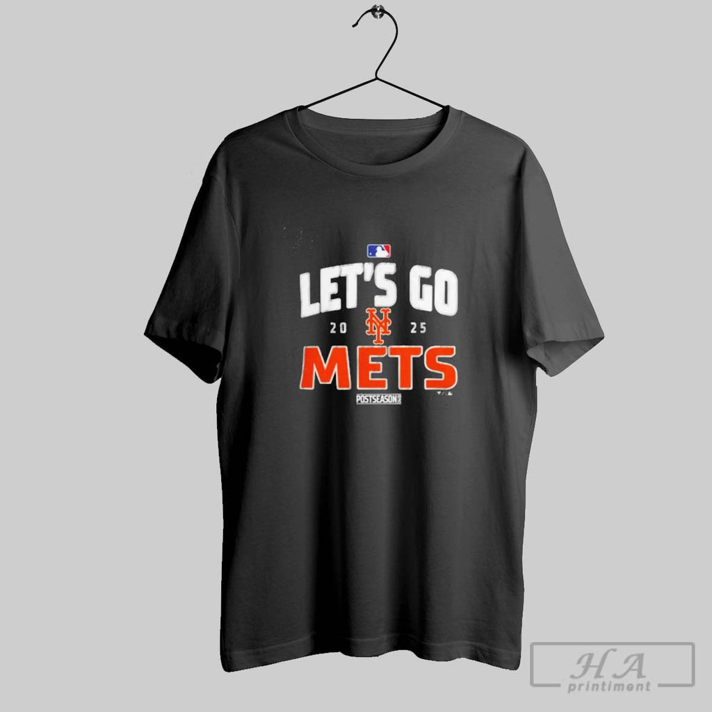 Official New York Mets Baseball 2025 Postseason Official Lets Go