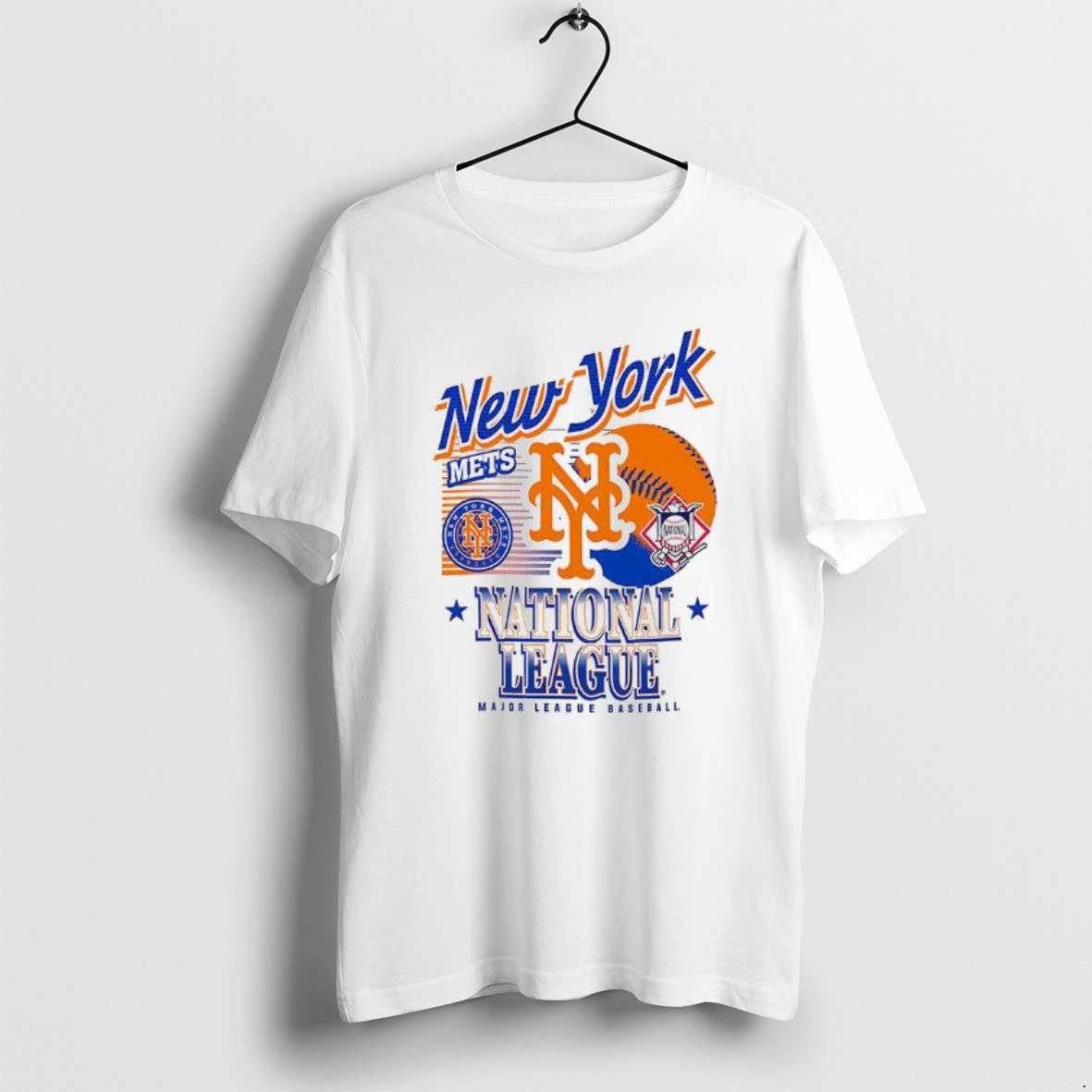 Official New York Mets Mlb American National League Logo Ball Retro T-Shirts, Hoodie, Sweatshirt | AU01DripNestTees.com