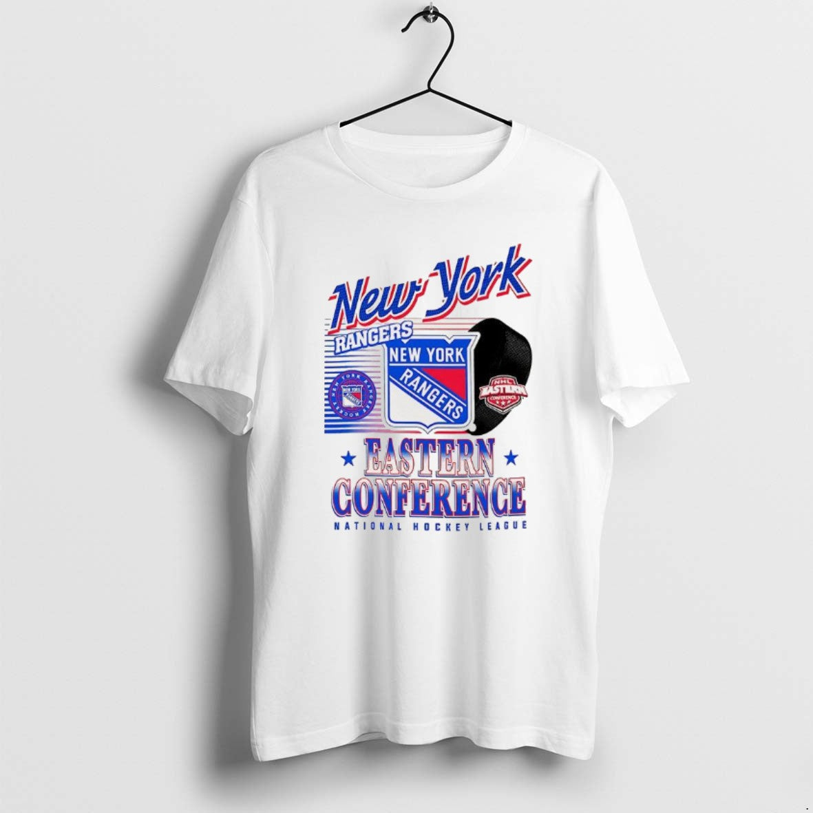 Official New York Rangers Nhl Eastern Conference Logo And Ball T-Shirts, Hoodie, Sweatshirt | AU01DripNestTees.com