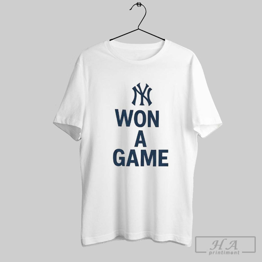 Official New York Yankees Won A Game