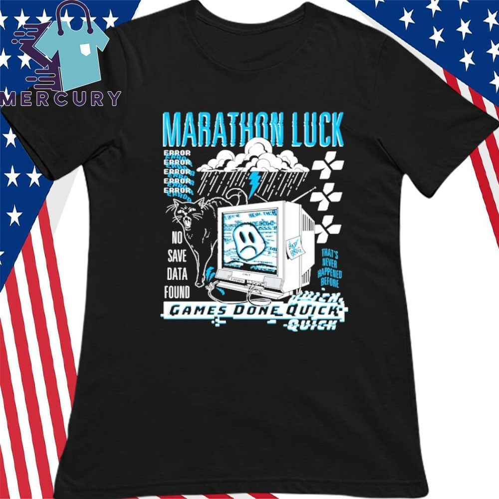 Nina Matsumoto GDQ Marathon Luck Shirt