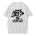 Official No Hesitation Just Execution Kayaker Motivational Water Sports Paddling Slogan 2026 White T Shirts