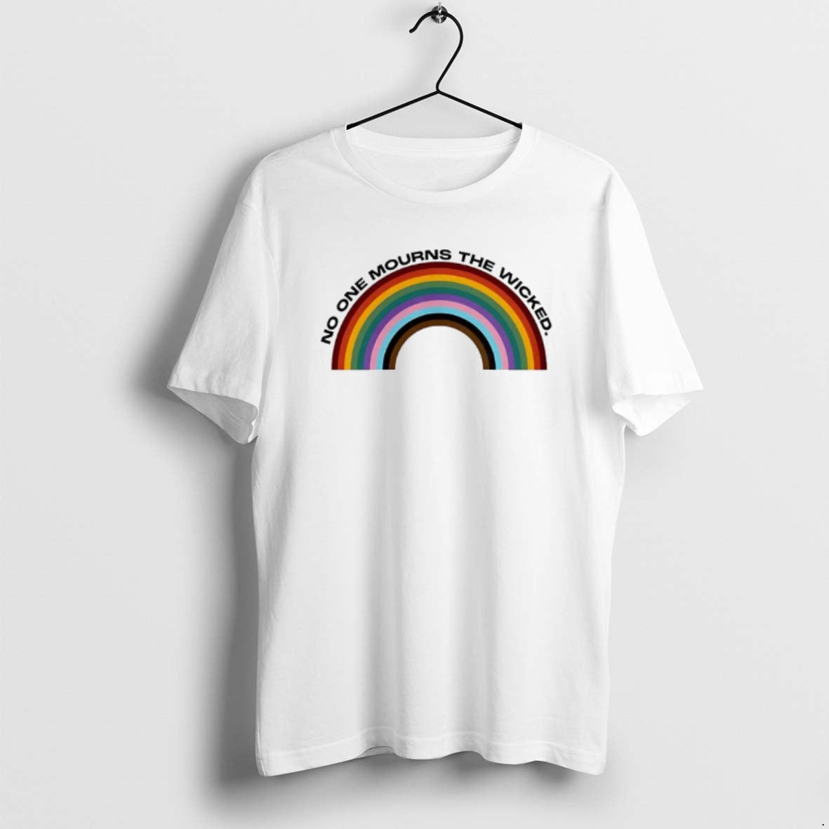 Official No One Mourns The Wicked Rainbow Vintage T-Shirts, Hoodie, Sweatshirt | AU01DripNestTees.com